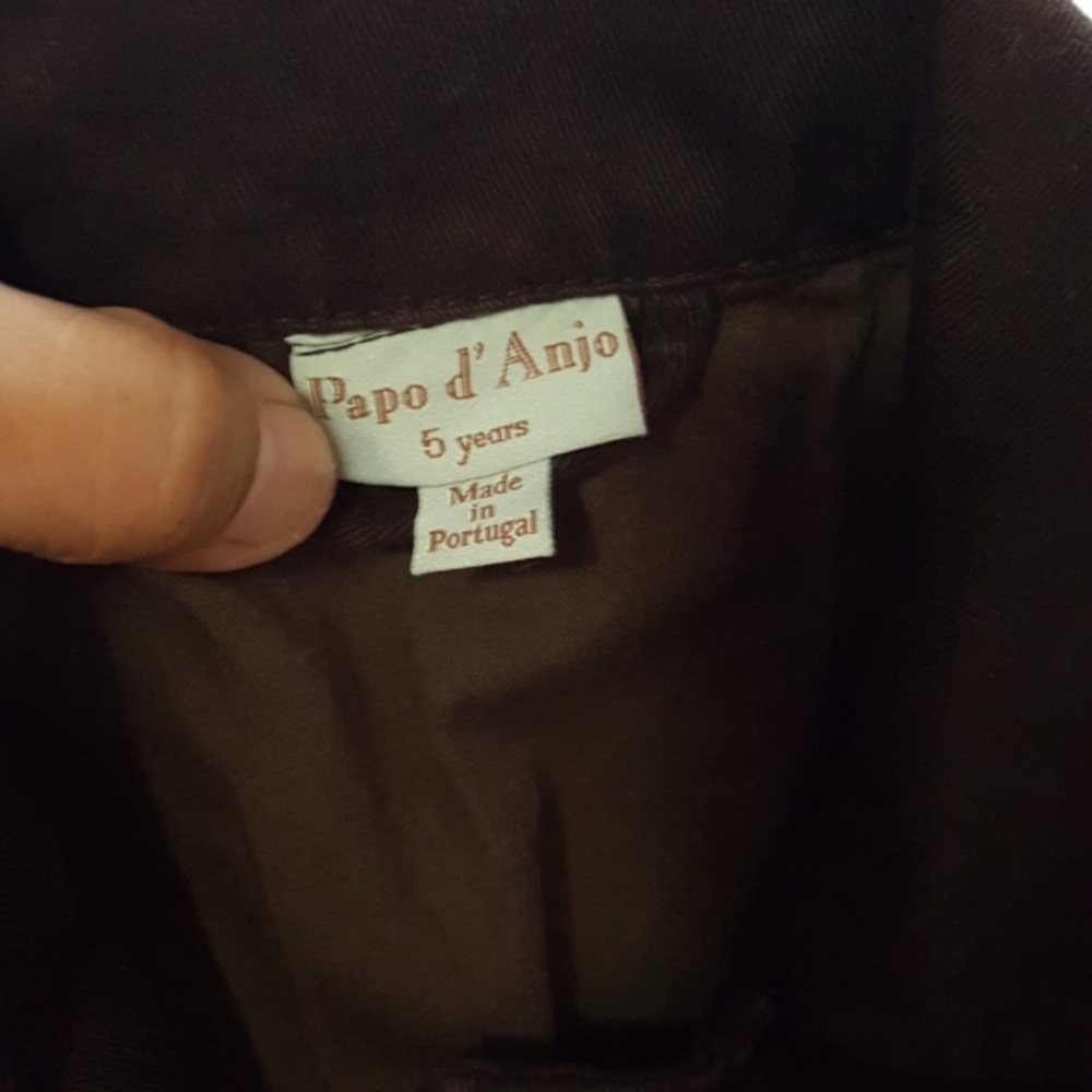 Papo d' Anjo fall coat for girls